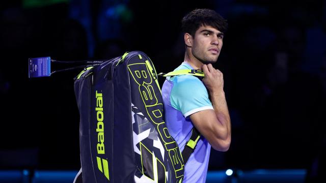 Carlos Alcaraz, en las ATP Finals