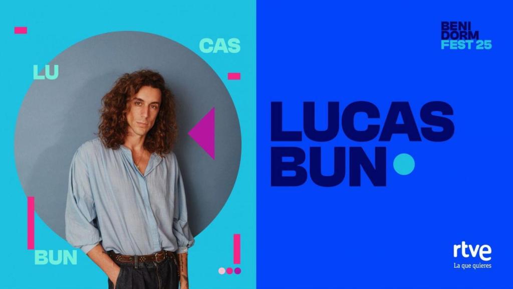 Lucas Bun en la foto promocional del Benidorm Fest 2025.