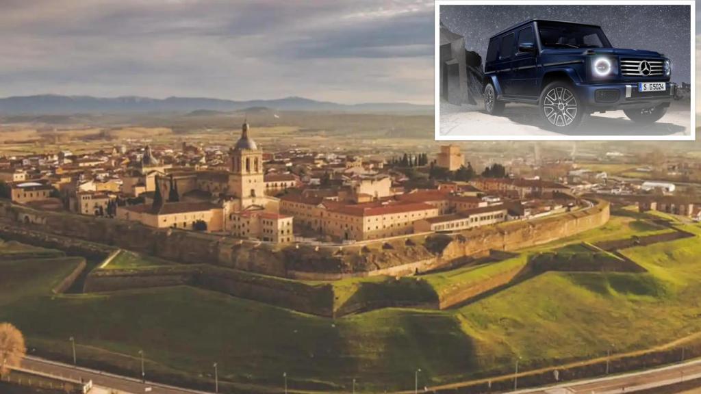 Mercedes elige a una histórica ciudad de Salamanca para presentar el nuevo Clase G eléctrico