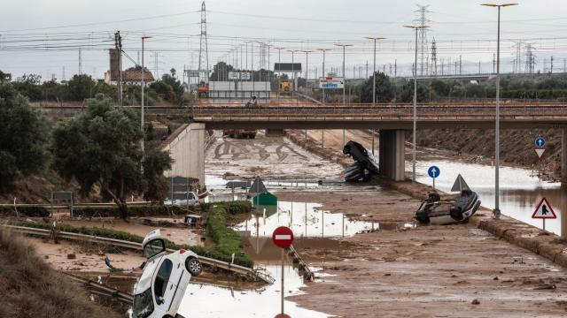 Estragos ocasionados por la DANA, a 4 de noviembre de 2024, en Torrent (Valencia).