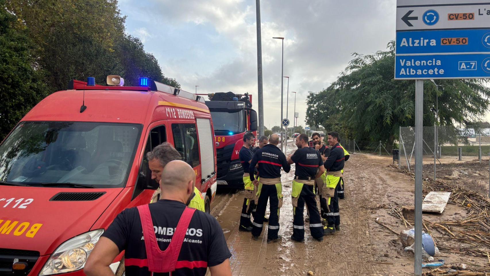 Bomberos de la Diputación de Alicante