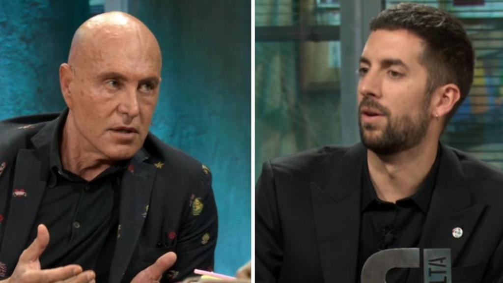 Kiko Matamoros y David Broncano, en 'La Revuelta'