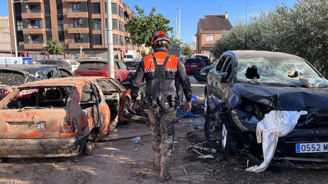 Protección Civil de Zamora en Paiporta (Valencia)