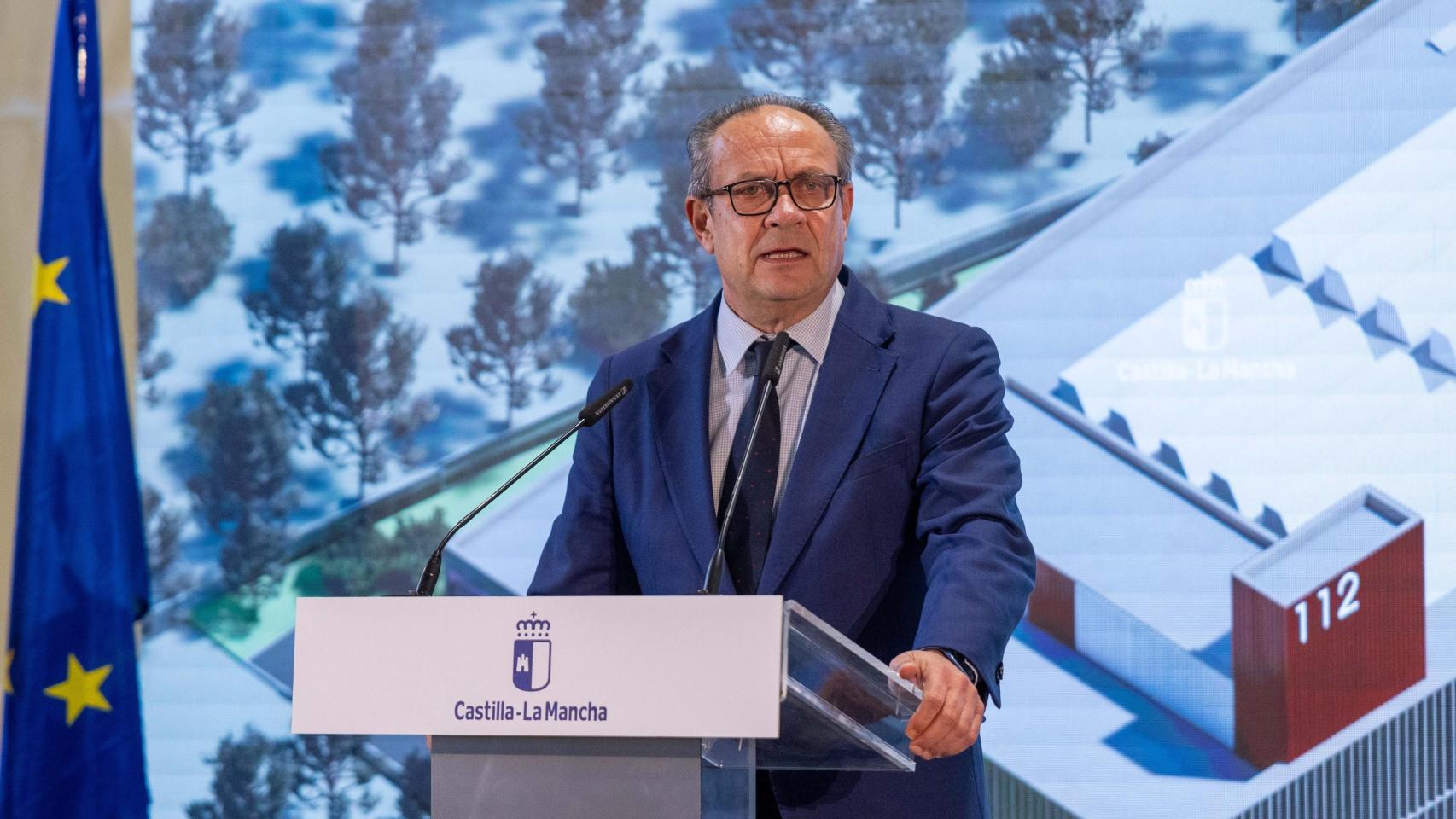 Juan Alfonso Ruiz Molina, consejero de Hacienda de Castilla-La Mancha. Foto: Javier Longobardo..