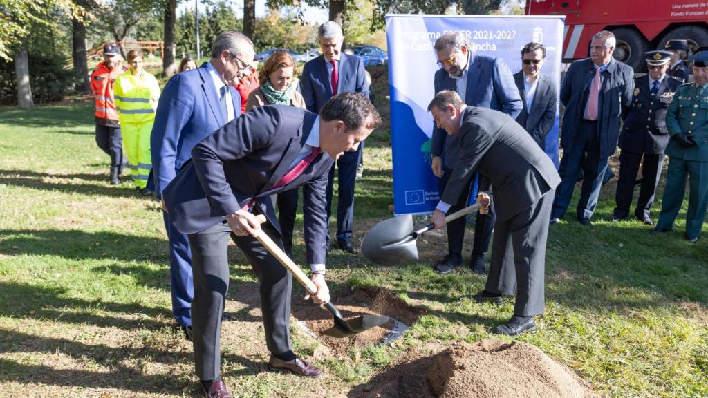 Primera piedra de nuevo edificio del 112 de Castilla-La Mancha.