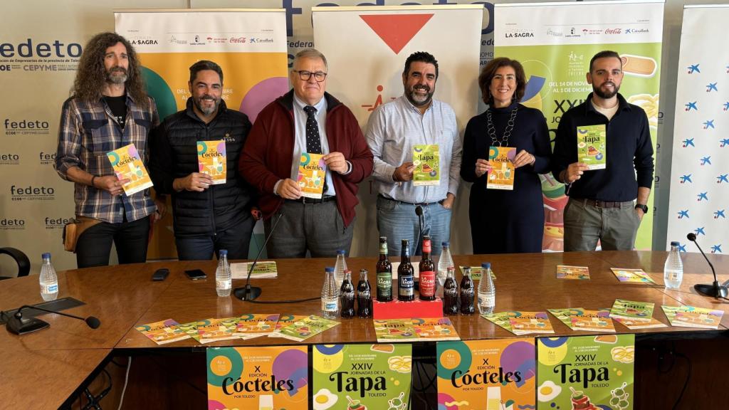 Presentación de las Jornadas de la Tapa y Cócteles por Toledo.