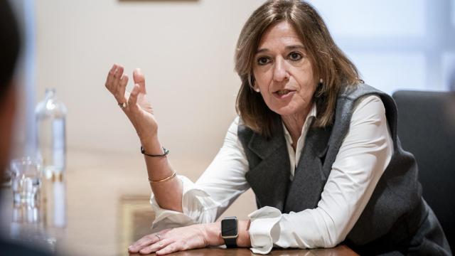 La presidenta de Unespa, Mirenchu del Valle Schaan.