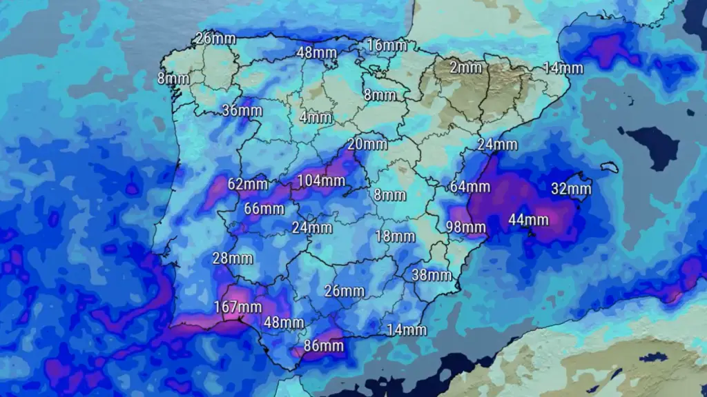 La Aemet avisa de la llegada de una nueva DANA.