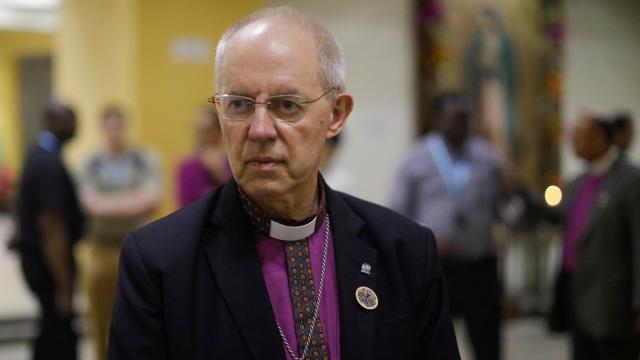 El arzobispo de Canterbury, Justin Welby, en una imagen de archivo.