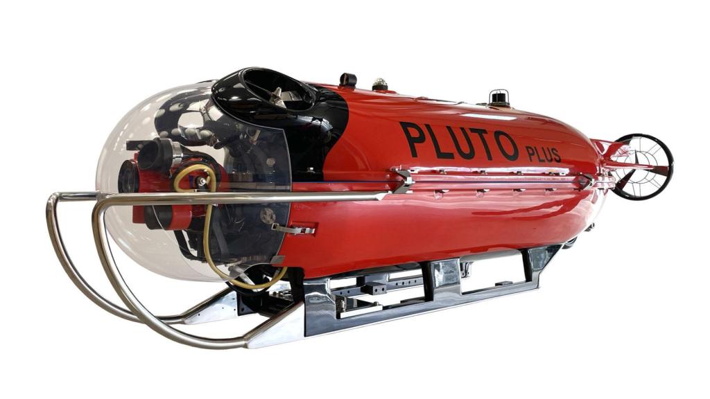 El robot submarino Pluto Plus