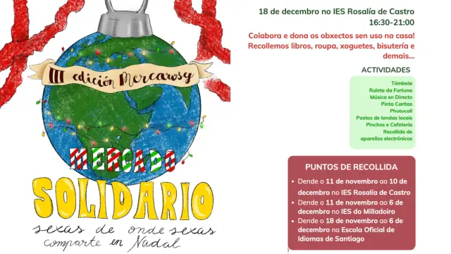 III Edición Mercado Navideño IES Rosalía de Castro.