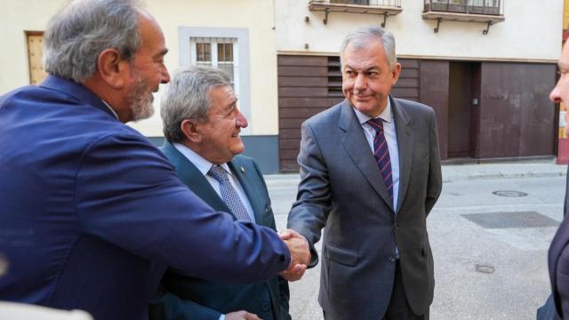 José Luis Sanz, a la entrada del Foro GAESCO.