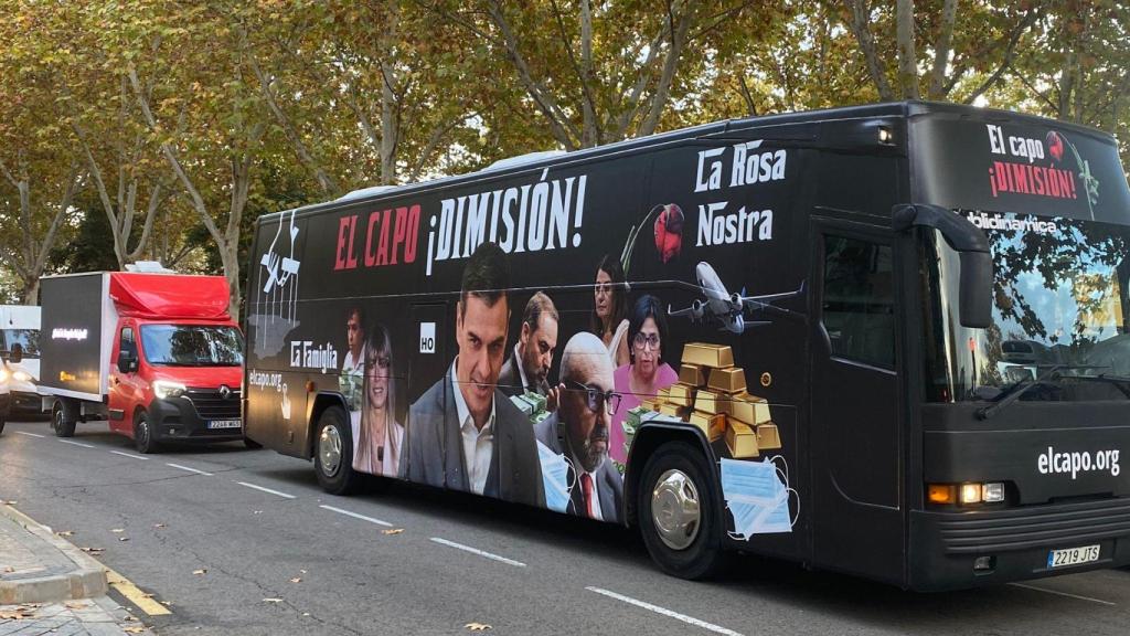 Imagen del autobús enviado por Hazteoir a la Asamblea de Madrid.