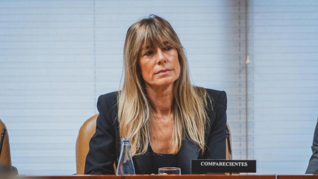 Begoña Gómez, mujer del presidente del Gobierno en la comisión de la Asamblea de Madrid.