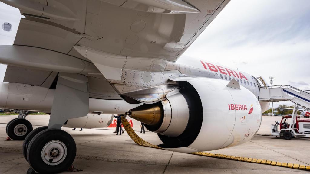 Avión de Iberia A321LXR.