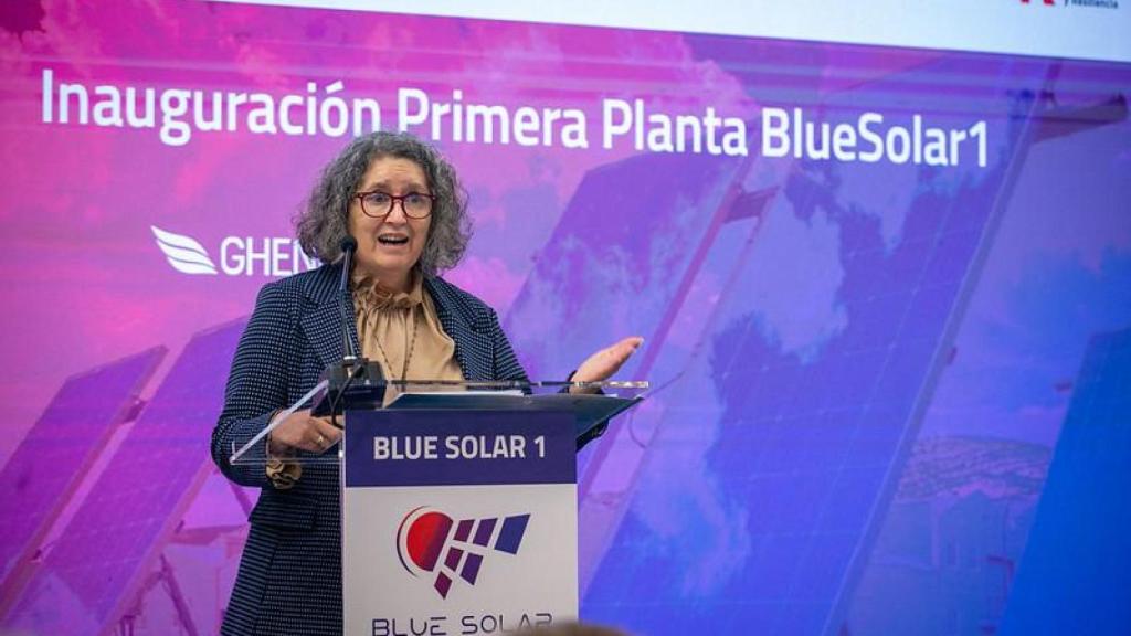 Un momento de la intervención de Mercedes Gómez.