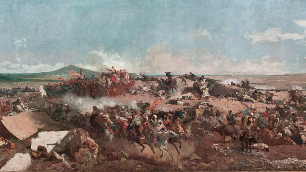 'La batalla de Tetuán', 1863-1865. Foto:  Museu Nacional d’Art de Catalunya