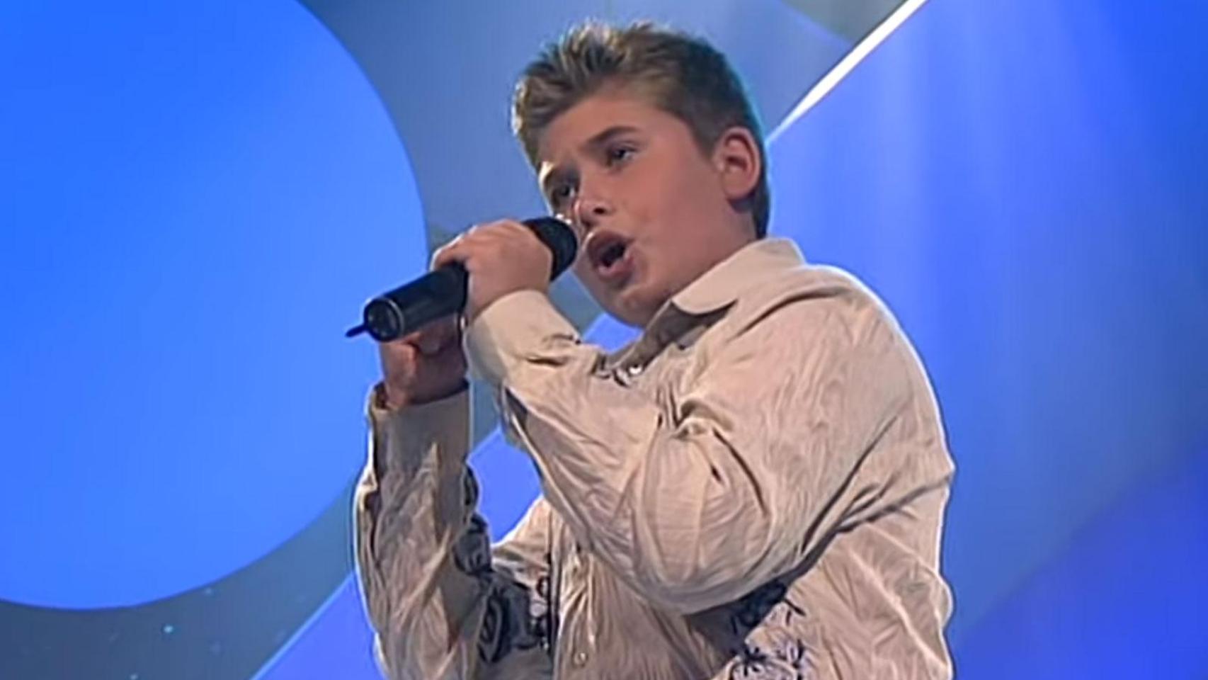 Sergio Jesús en Eurovisión Junior 2003.