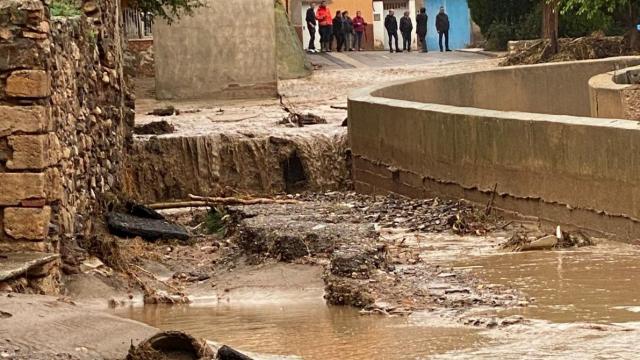 Montalbán, unos de los municipios afectados por la DANA en Aragón.