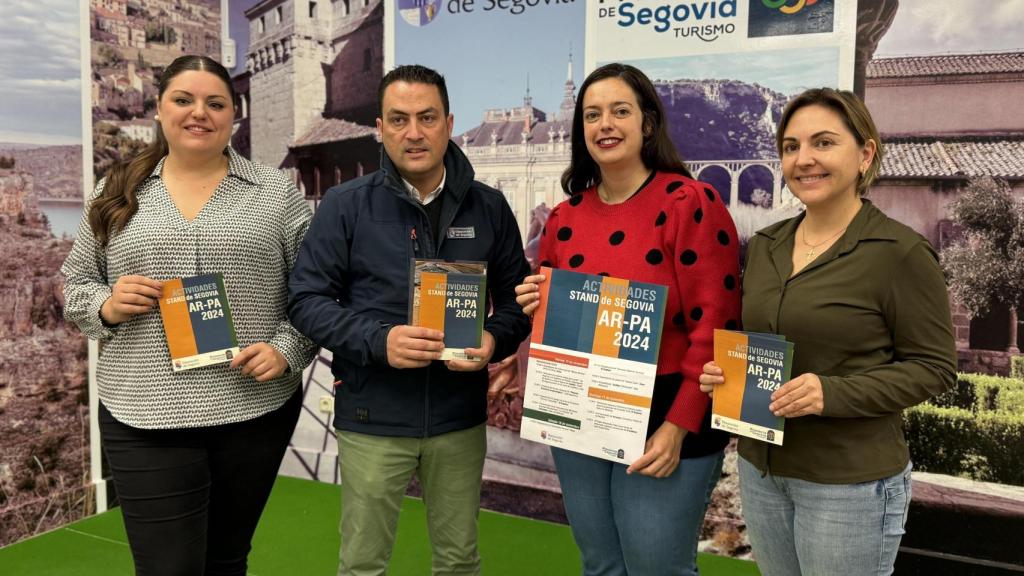 Presentación de las porpuestas de la Diputación de Segovia en la feria de AR-PA