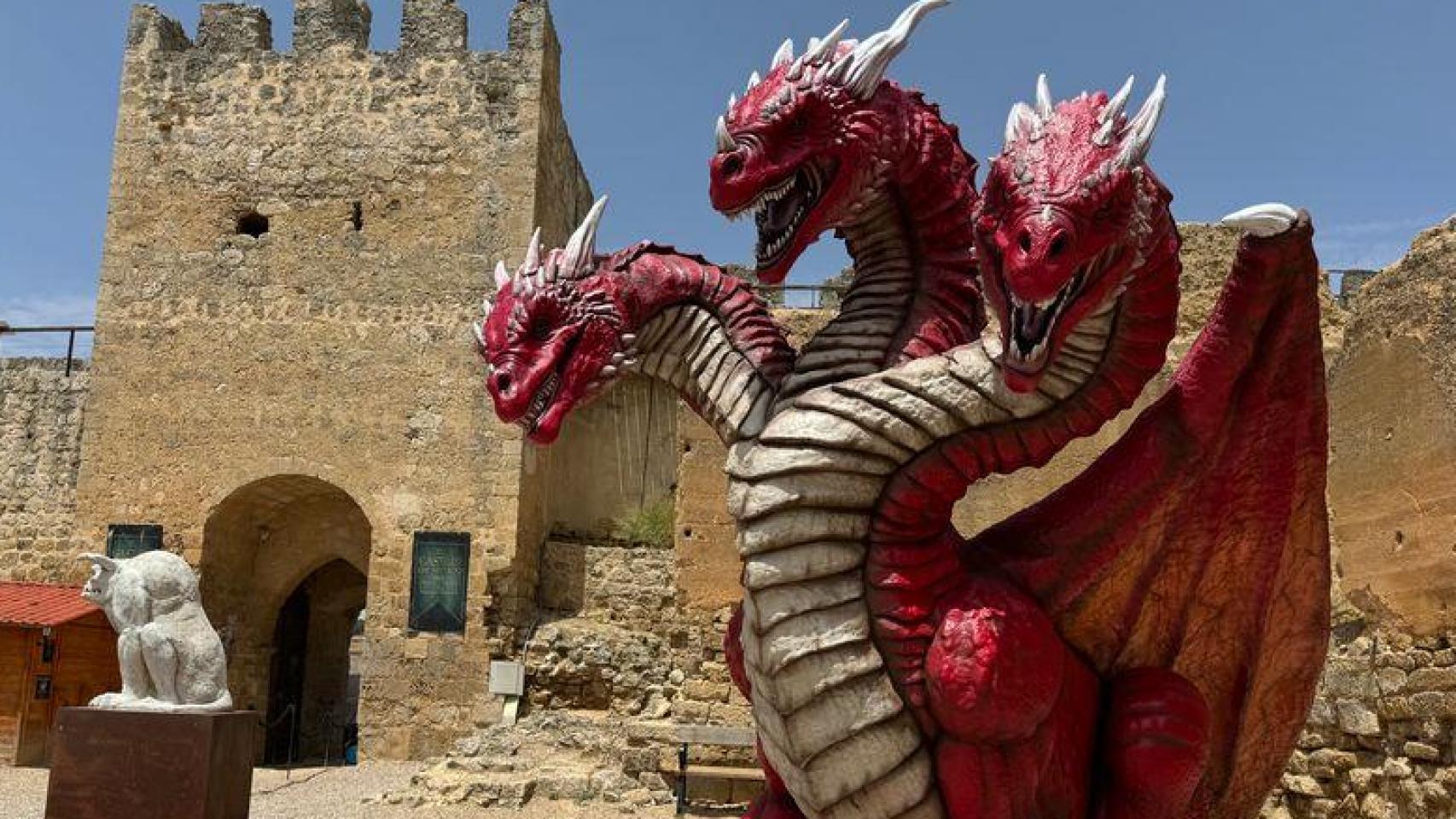 Los nuevos dragones incorporados a la terrorífica colección del castillo