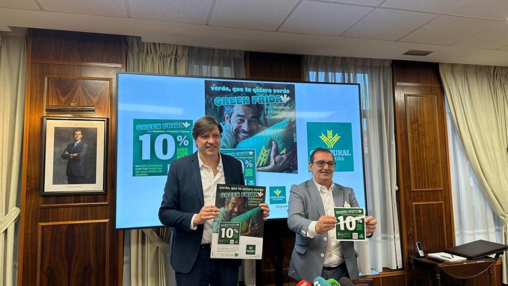 Presentación de la nueva campaña de Caja Rural de Zamora: 'Green Friday '