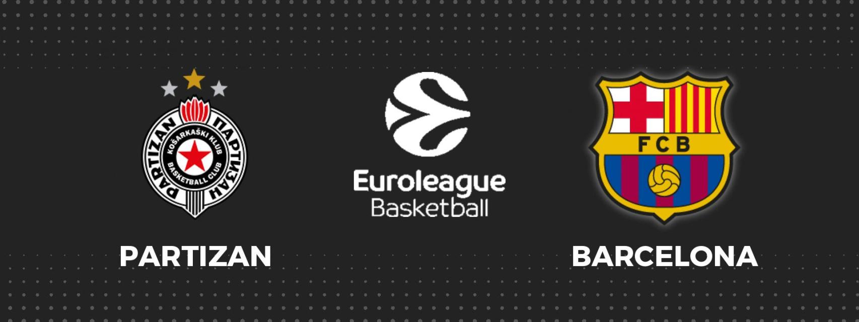 Partizan - Barça, Euroliga de baloncesto en directo