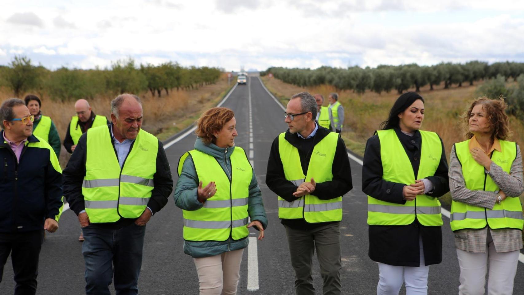 Inauguración de las carreteras. Foto: Diputación de Toledo.