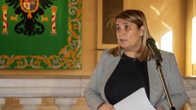 Tita García Élez, portavoz del PSOE en la Diputación de Toledo.