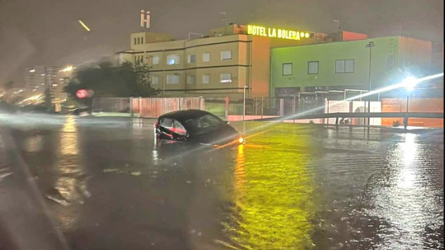 Primeras inundaciones Castellón.