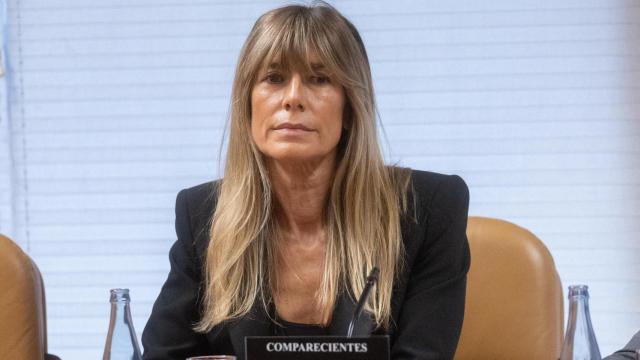 Begoña Gómez, este miércoles en la Asamblea de Madrid.