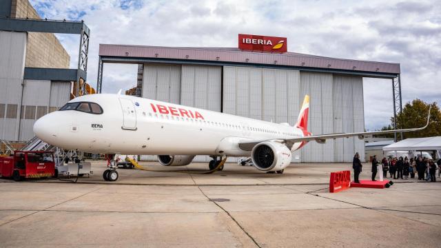 Avión A321XLR de Iberia.