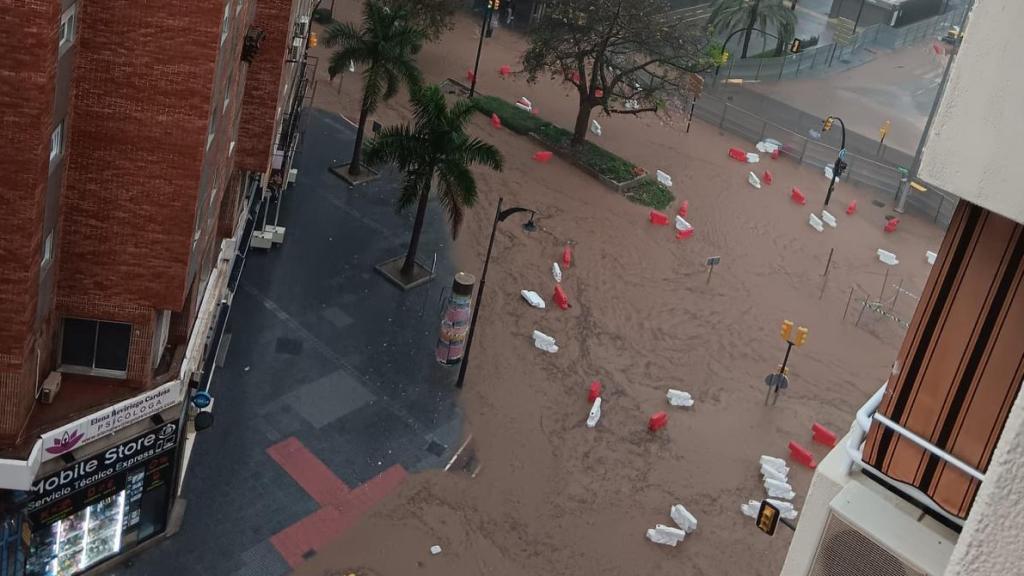 El Centro de Málaga, hoy mismo.