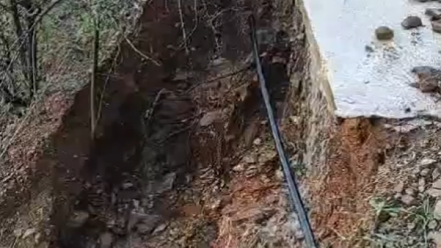 Vídeo de los daños causados por la DANA en Barranco del Sol, en Almogía (Málaga)