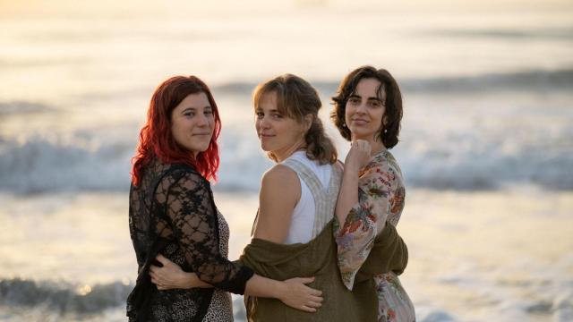 Las protagonistas de la película 'Valencia'. De izquierda a derecha: Ángela Cervantes, Tània Fortea y Conchi Espejo.