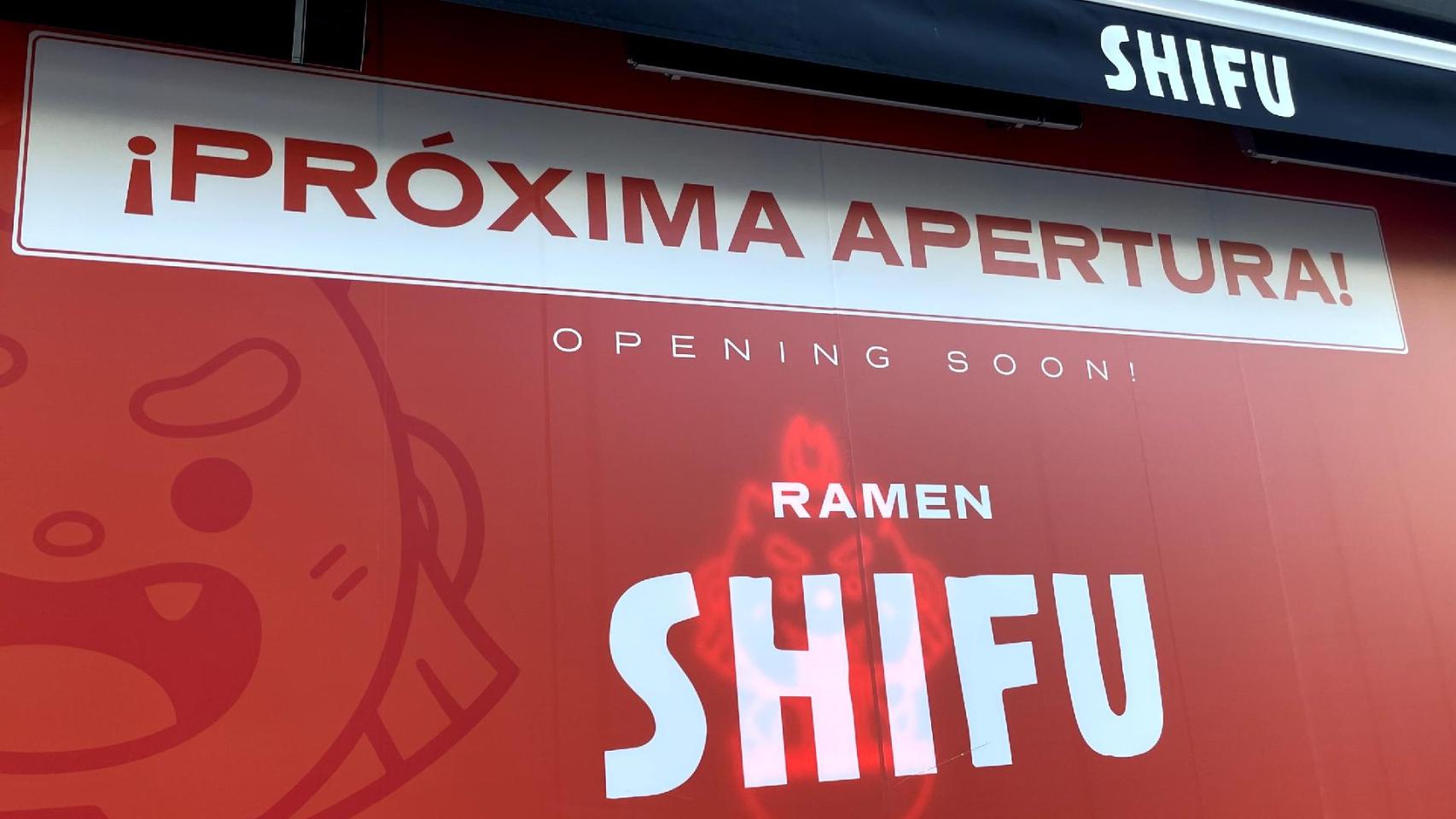 Ramen Shifu está a punto de abrir en Vigo.