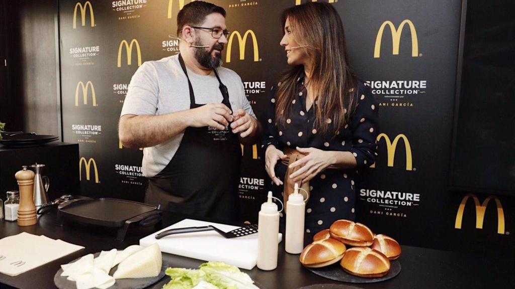 Dani García con Mc Donald's.