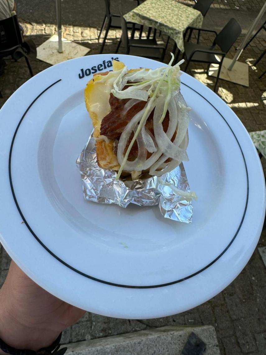 La tapa de Josefa's.