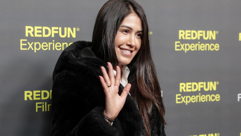 Gabriela Guillén posando en el 'photocall', este pasado miércoles, día 13.