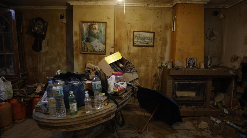 Estado del interior de una vivienda en Paiporta, en L'Horta Sud.