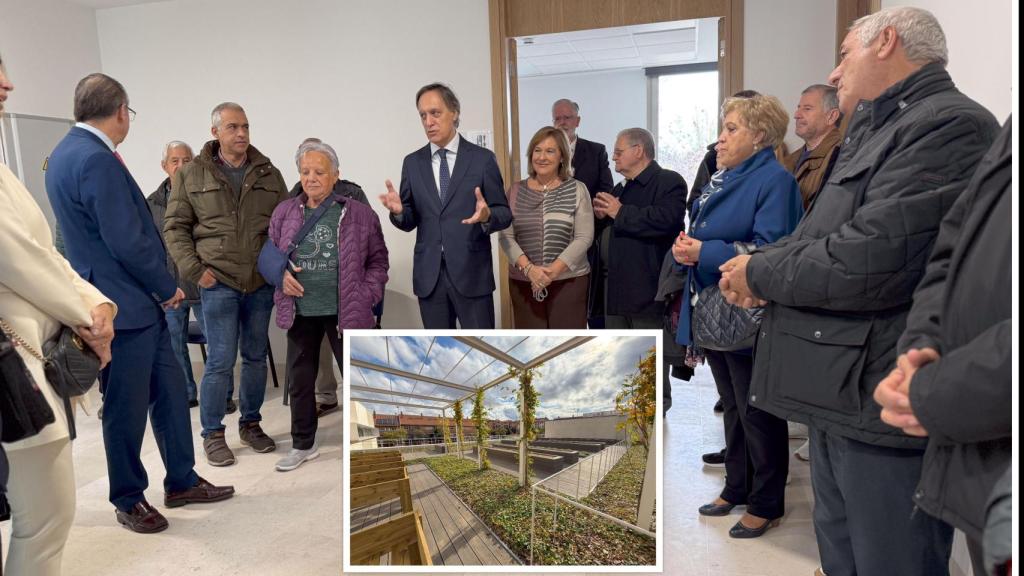 El alcalde visita el Centro de Mayores de la Zona Trastormes de Salamanca