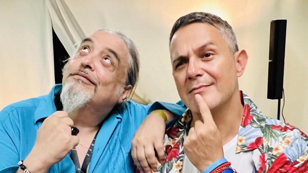 'El Capi' junto a Alejandro Sanz en una imagen de su red social Instagram.