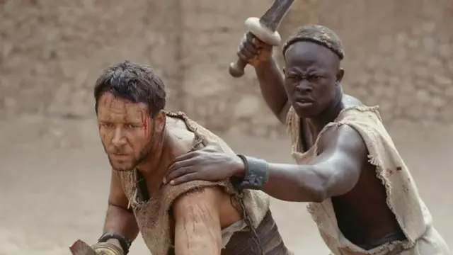 Esta escena de 'Gladiator' no estaba en el guion: La mayoría no sabíamos lo que estábamos haciendo