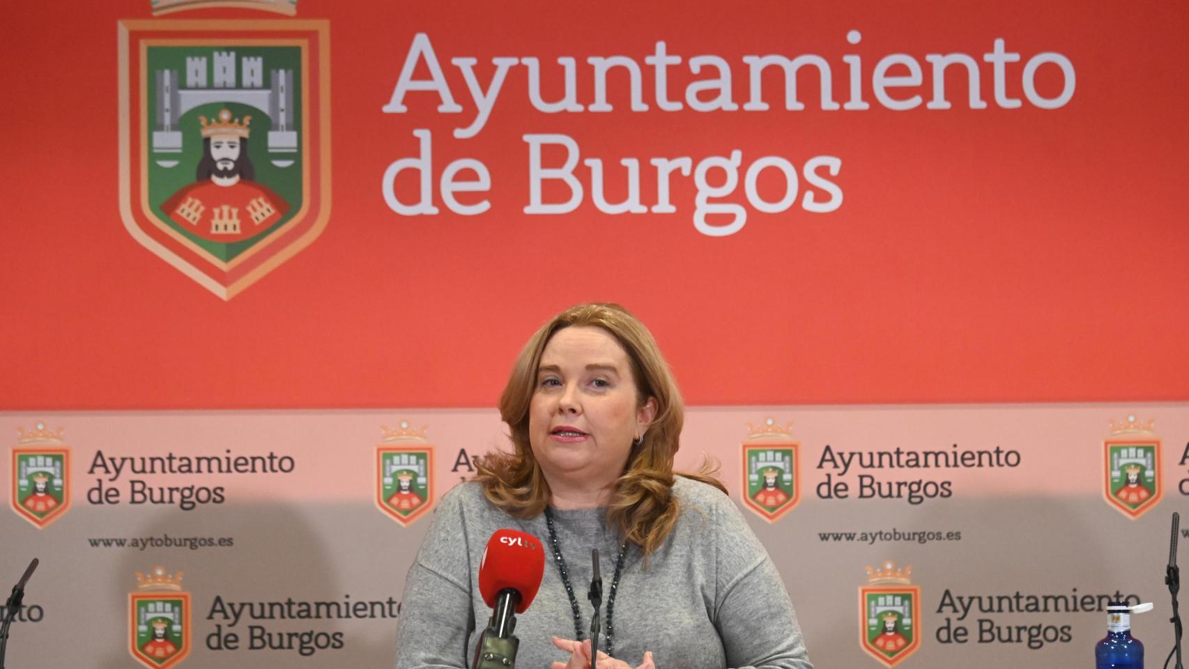 Comparecencia de la alcaldesa de Burgos, Cristina Ayala, sobre las subvenciones a asociaciones burgalesas