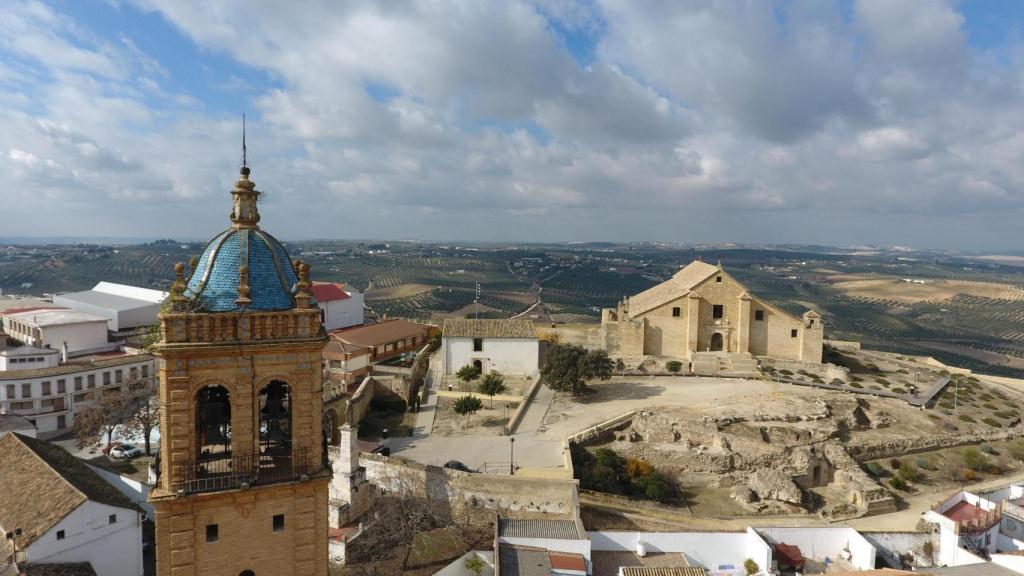 Montilla a vista de pájaro.