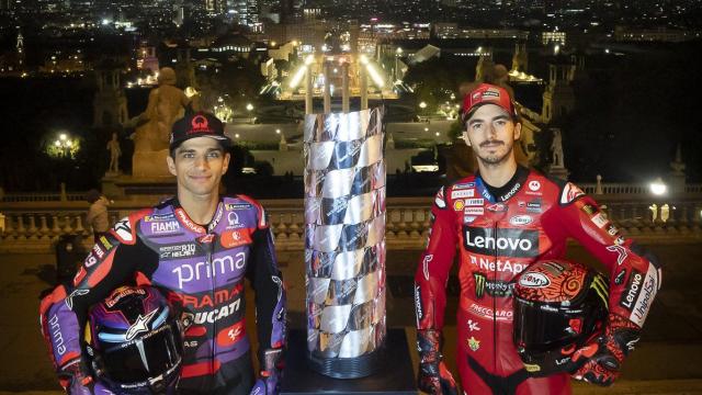 Jorge Martín y Pecco Bagnaia, con el título del Mundial de MotoGP