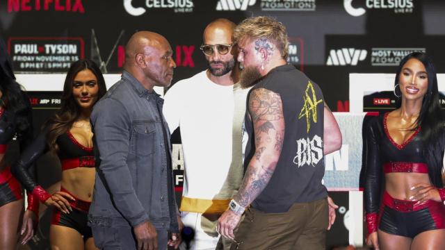 Careo entre Mike Tyson y Jake Paul