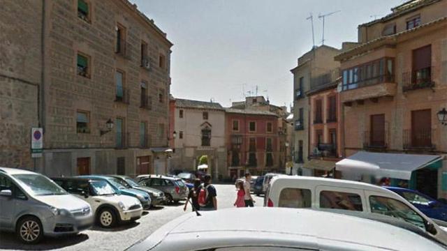 Plaza de la Magdalena de Toledo.