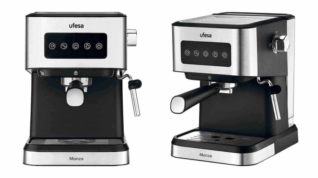 La cafetera espresso 1050 W de Ufesa que vende Lidl.