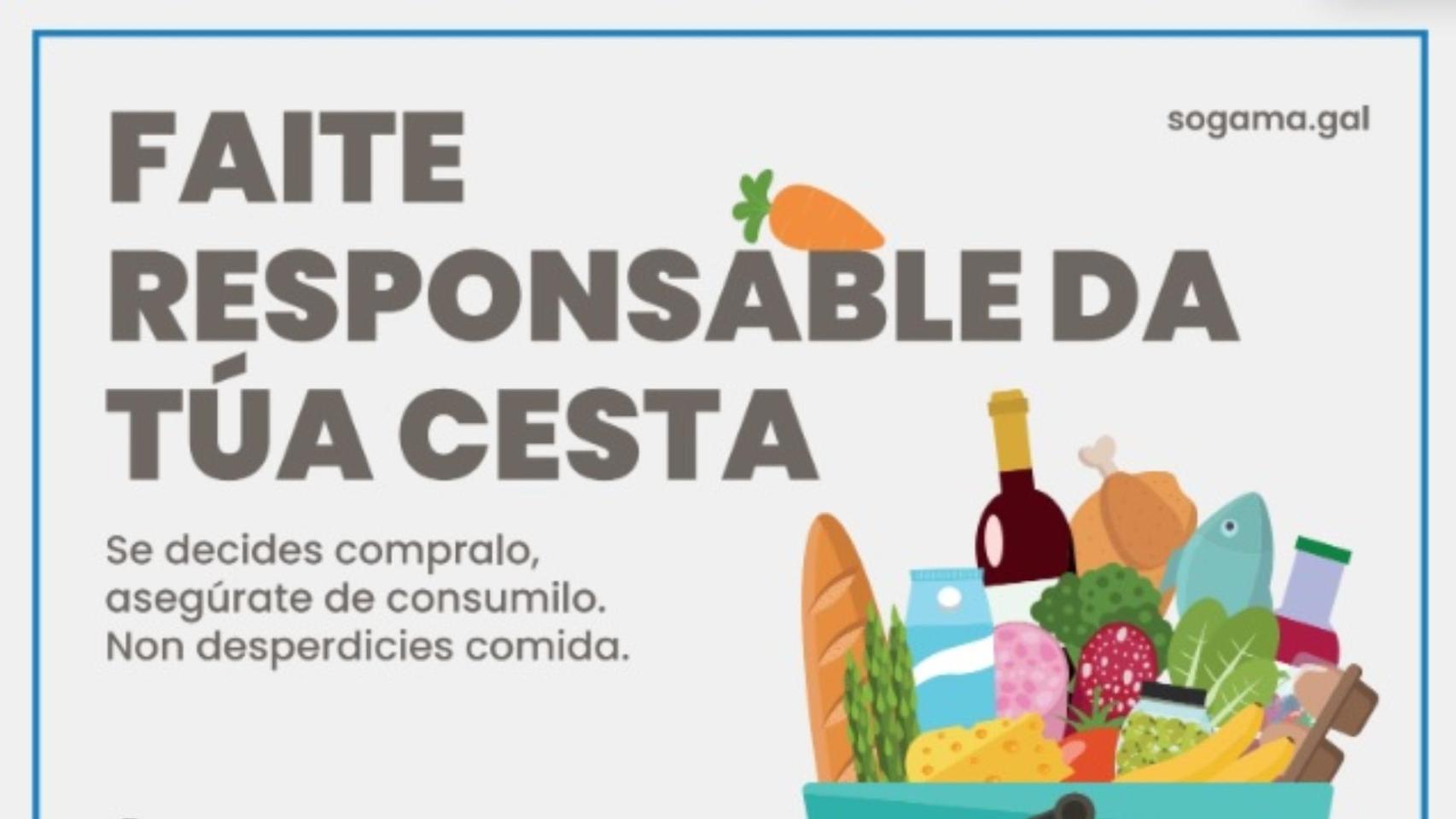 Sogama lanza una guía didáctica para ayudar a los ciudadanos a reducir el desperdicio alimentario